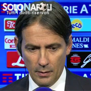 Inzaghi: "Il Napoli ha meritato la vittoria"