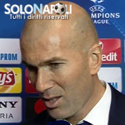 Zidane: "Ci sar da soffrire anche a Napoli"
