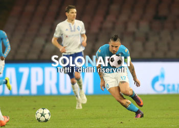 Napoli-Dinamo Kiev: le foto