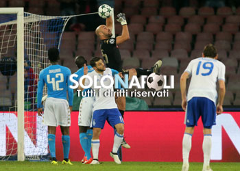 Napoli-Dinamo Kiev: le foto