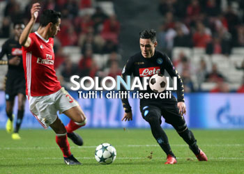 Benfica-Napoli: le foto