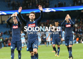 Manchester City-Napoli: le foto